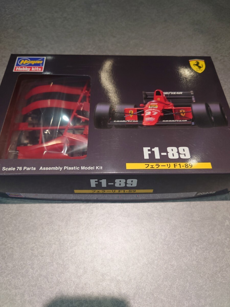 ハセガワ　1/24 フェラーリ F189 F190 ジョーダンレーシング レイナード 89Ｄ 別売りデカール付き 未組立 　 プロター レベル　ロッソ