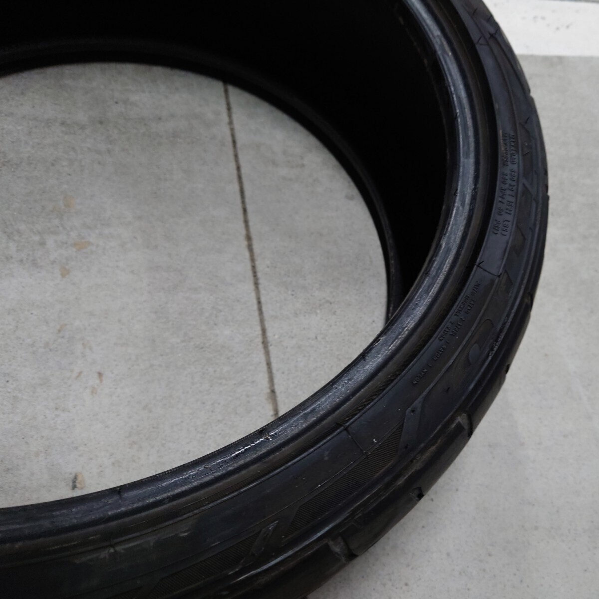 NITTO NT555 245/35 r20 2本 中古の画像5