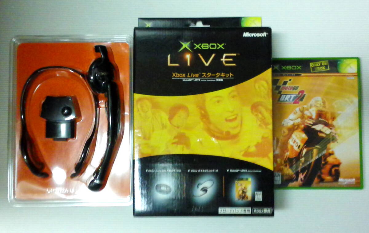  new goods unused goods Xbox Live starter kit voice komyunike-ta body + in cam. set MotoGP URT2 Online Cgalleenge including edition K97-00038