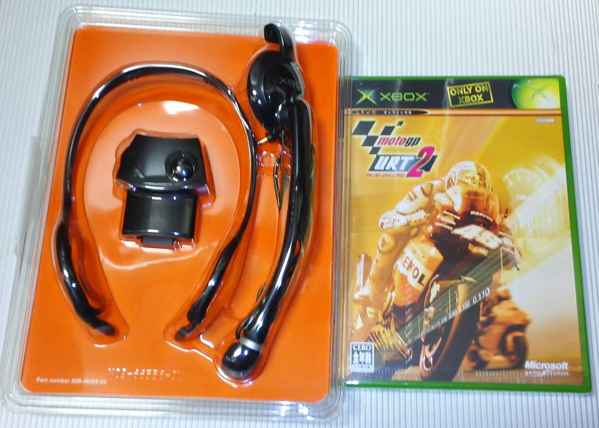  new goods unused goods Xbox Live starter kit voice komyunike-ta body + in cam. set MotoGP URT2 Online Cgalleenge including edition K97-00038