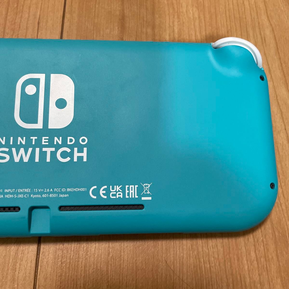 0603181【2023年製】Nintendo Switch lite ターコイズ　欠品なし