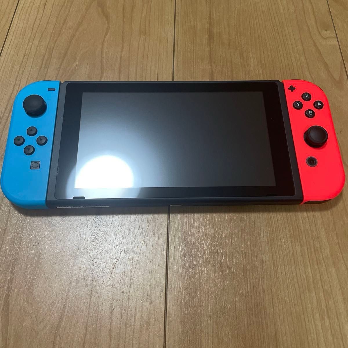 0604051【2021年製】新型Nintendo Switch ネオンブルー　ネオンレッド　