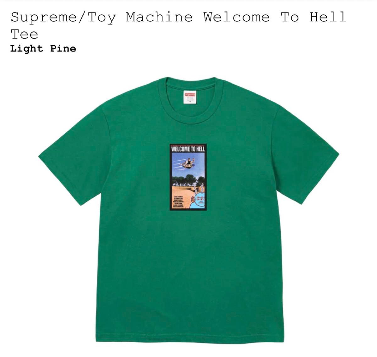 Supreme Toy Machine Welcome To Hell Tee