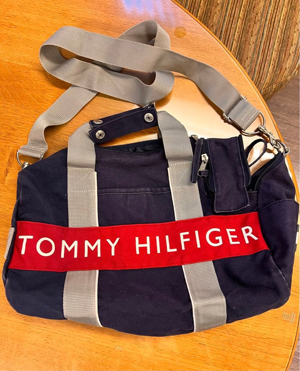 TOMMY HILFIGER  ドラムバッグ ボストンバッグ  2way