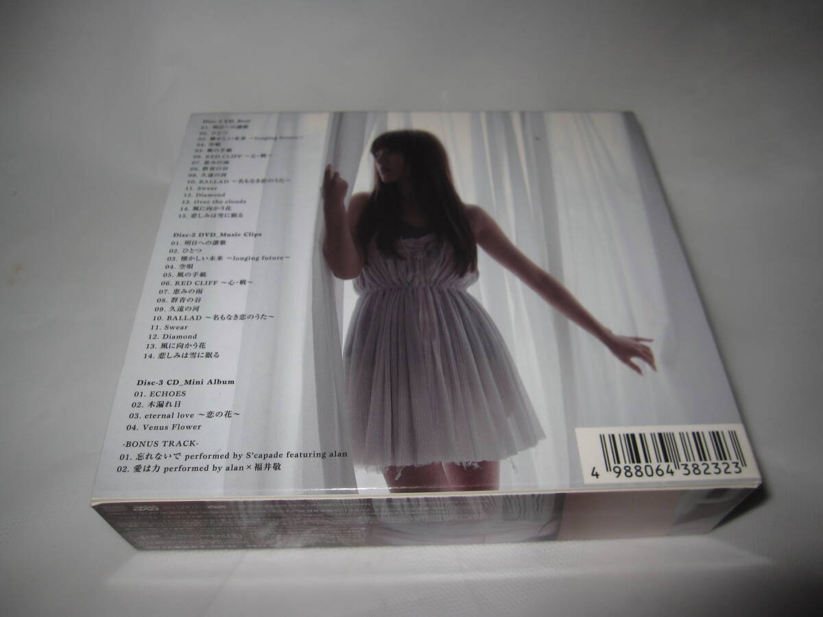 alan アラン JAPAN PREMIUM BEST & MORE 初回限定盤 2CD+DVD 3枚組 フォトブック カレンダー付 スリーブ破れありの画像6
