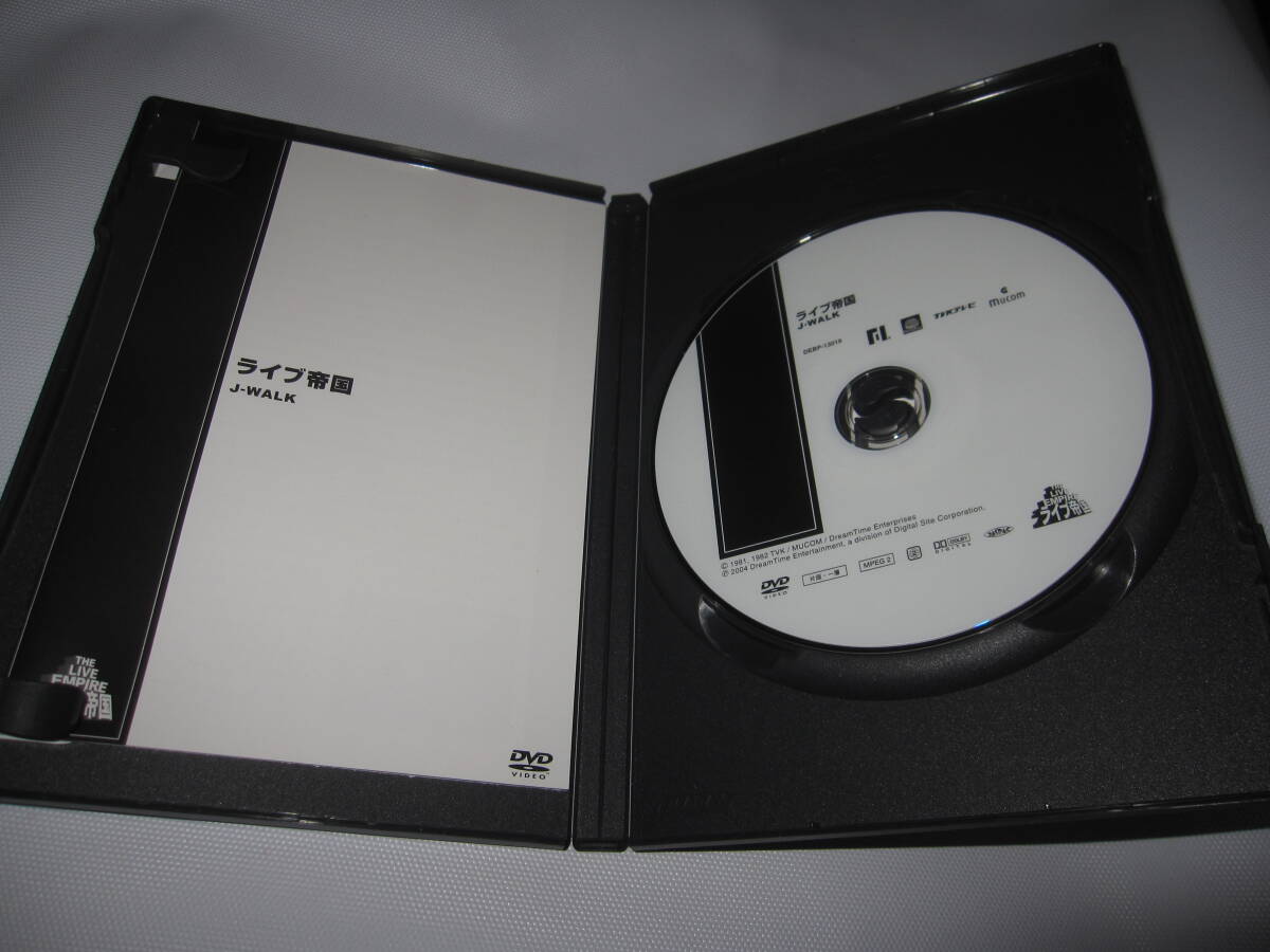 ライブ帝国 J-WALK  DVDの画像2
