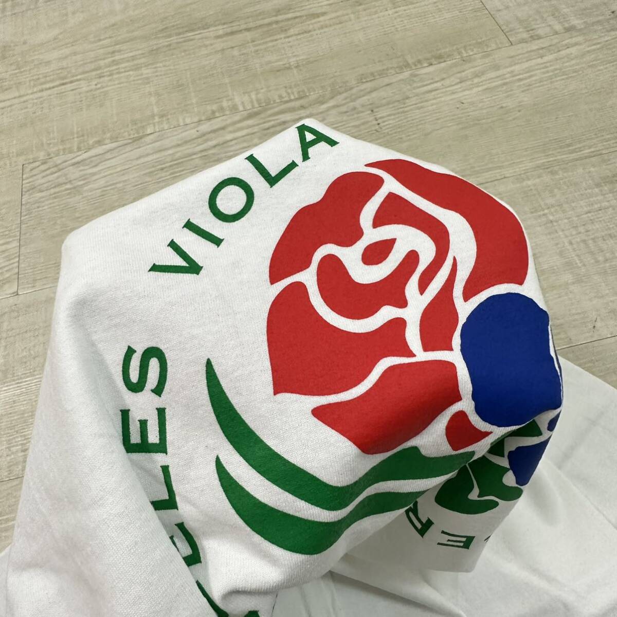 新品 VIOLA & ROSES ビオラアンドローゼス VIOLA&ROSES クラシック ロングスリーブ Tシャツ ロンT CLASSIC L/S TEE T-Shirt サイズ Lの画像3
