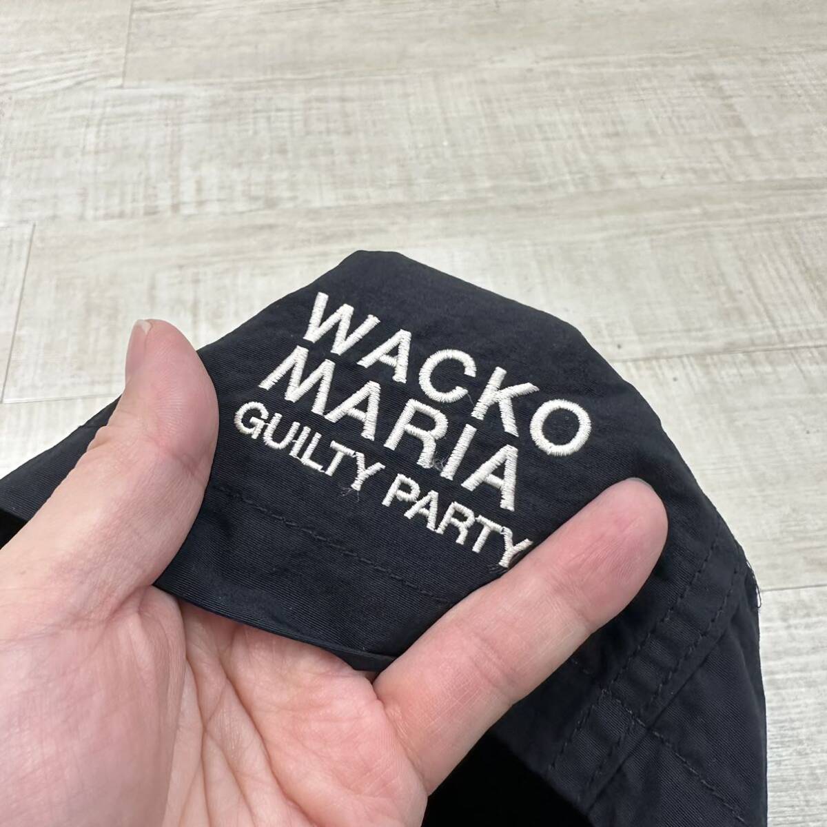 23ss 2023 WACKO MARIA ワコマリア BOARD SHORTS 23SS-WMP-PT08 ロゴ 刺繍 ボード ショーツ ショート パンツ BLACK ブラック サイズ XLの画像6