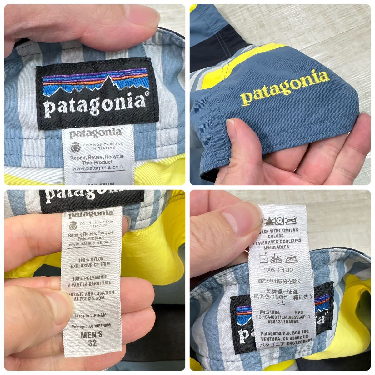 patagonia Wavefarer Board Shorts パタゴニア ウェーブ フェアラー ボード ショーツ パンツ 21inch 86556 サイズ 32_画像10