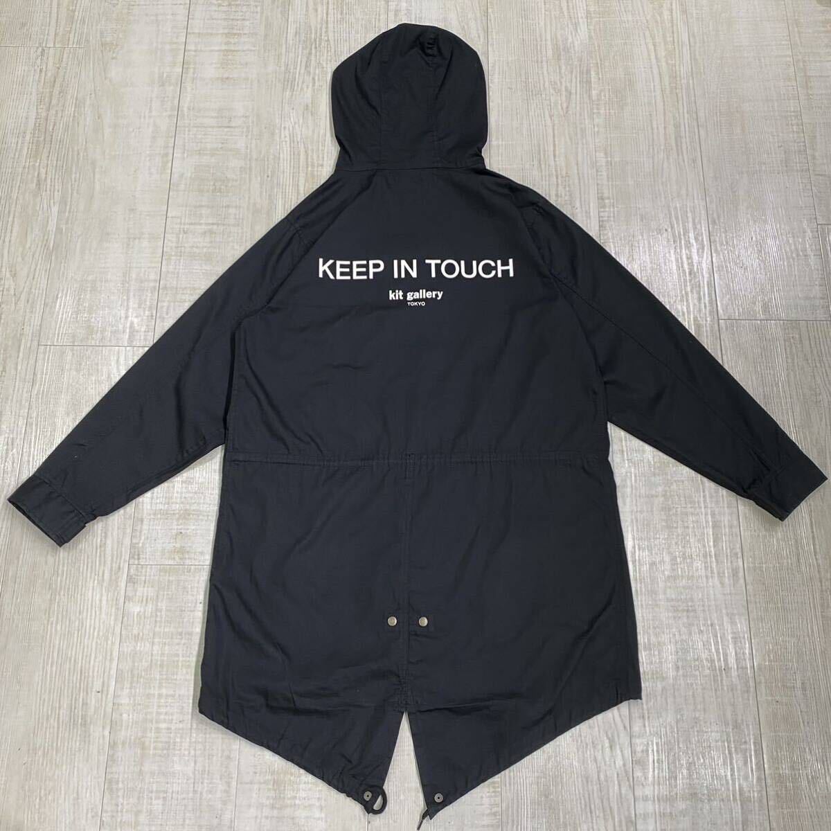 KEEP IN TOUCH tea. by kit gallery MODS COAT キットギャラリー モッズコートM-51フィッシュテイル タイプ MODS COATコート ブラック 系 M_画像2