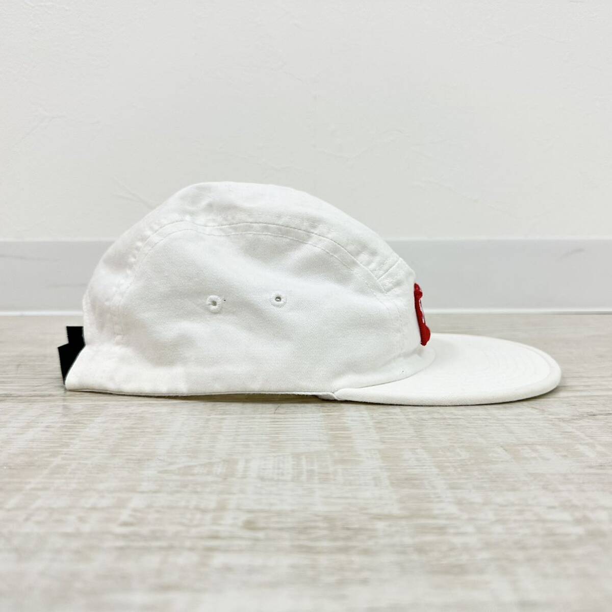 定番 Supreme シュプリーム Box Logo Camp Cap ボックス ロゴ キャンプキャップ キャンプ キャップ 帽子 ホワイト 系 サイズ FREE_画像4