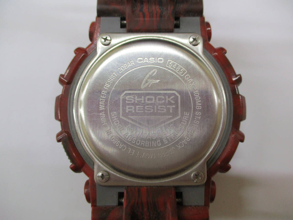 N934棚9　G-SHOCK　カシオ　CASIO　GAX-100MB　アナログ　腕時計_画像3
