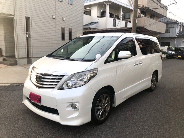 売切★車検ロングR7年9月/走行113100km★記録簿10枚★H22年式アルファード240Sプライムセレ2★人気のパール/左右パワスラ/パワーバックドア_画像2