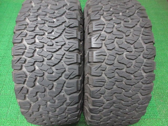 Z073【送料無料 在庫処分】33×12.50R15 108R 6PR 超溝高 8~8.5分山 マッドタイヤ BF Goodrich All-Terrain T/A KO2 ホワイトレター ♪ 4本の画像2