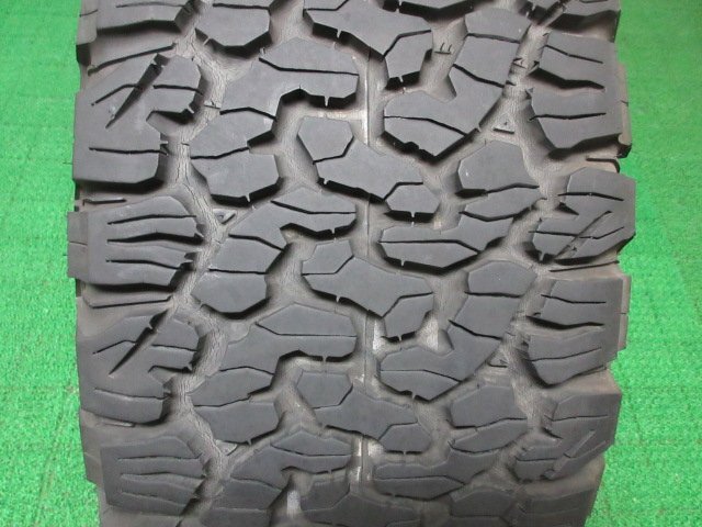 Z073【送料無料 在庫処分】33×12.50R15 108R 6PR 超溝高 8~8.5分山 マッドタイヤ BF Goodrich All-Terrain T/A KO2 ホワイトレター ♪ 4本の画像7