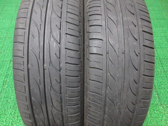 Z081【送料無料】165/55R15 超溝高 ダンロップ 夏タイヤ EC202 2022年製 ホイールセット 4本 美品 ♪ 激安 N-BOX タント スティングレー 等の画像2