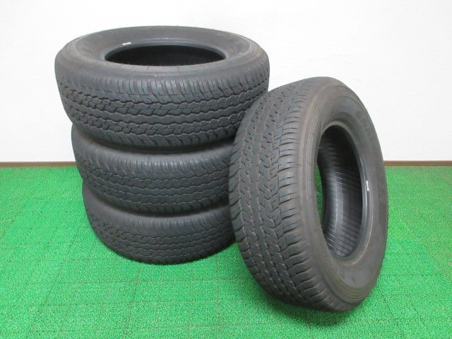 Y681【送料無料 SALE品!!】265/65R17 超溝高 9分山 夏タイヤ GRANDTREK AT25 2023年製 4本 激安 ハイラックス サーフ ランクル プラド 等に_画像1