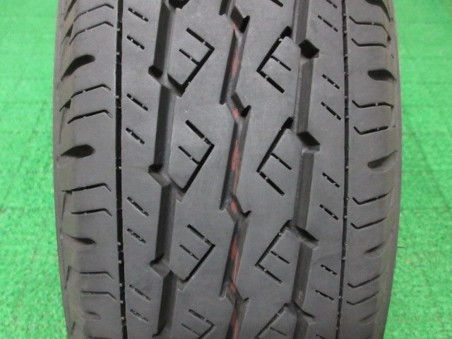 Z089【送料無料 SALE品】155/80R14 88/86 超溝高 9分山 ブリヂストン 夏タイヤ V600 2023年製 2本 激安 プロボックス サクシード バン 等に_画像4