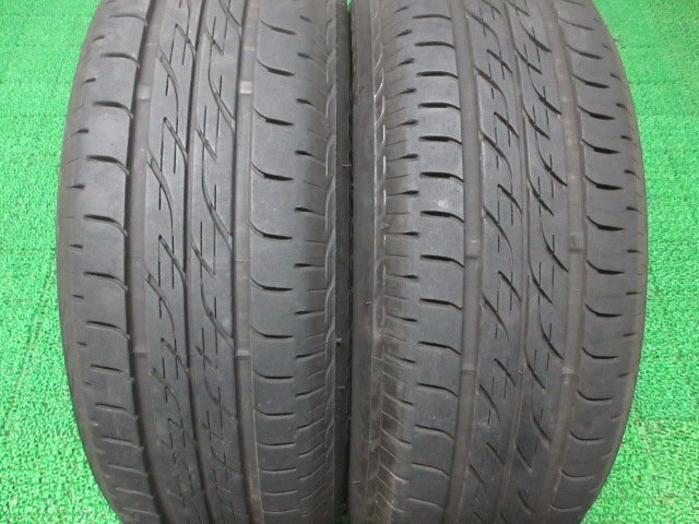 AM171【送料無料 SALE品】165/70R14 超溝高 8.5分山 ブリヂストン 夏タイヤ NEXTRY 2021年製 ホイールセット 4本 激安 ヴィッツ デミオ 等の画像3