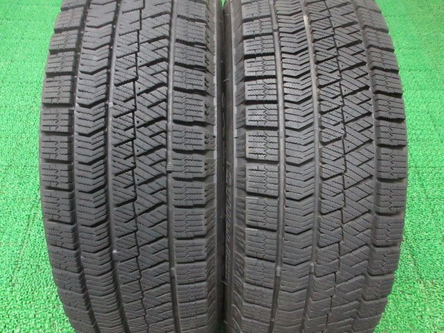 M218【送料無料】175/65R14 超溝高 9分山 ブリヂストン スタッドレス VRX2 ♪ 21年製 4本 激安 ヴィッツ フィット ノート キューブ デミオ_画像2