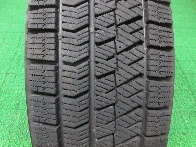 M218【送料無料】175/65R14 超溝高 9分山 ブリヂストン スタッドレス VRX2 ♪ 21年製 4本 激安 ヴィッツ フィット ノート キューブ デミオ_画像6