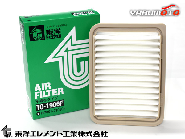 ヴォクシー ZRR70G ZRR70W エアエレメント エアー フィルター クリーナー 東洋エレメント H19.06～H26.01_画像1