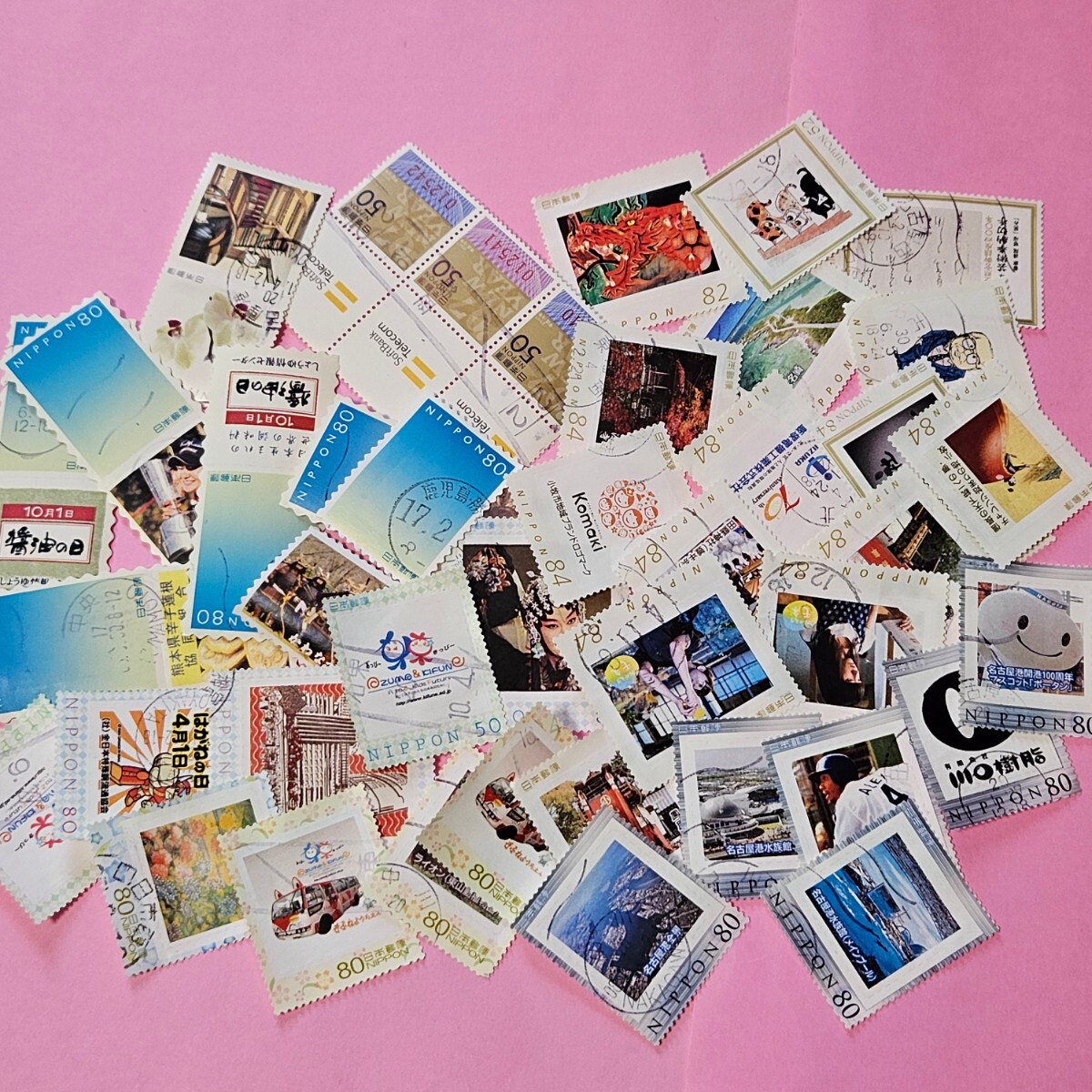 ☆★使用済み切手[フレーム切手] 39枚(極一部重複有り) (出品は写真2枚目+3枚目+4枚目)の画像1