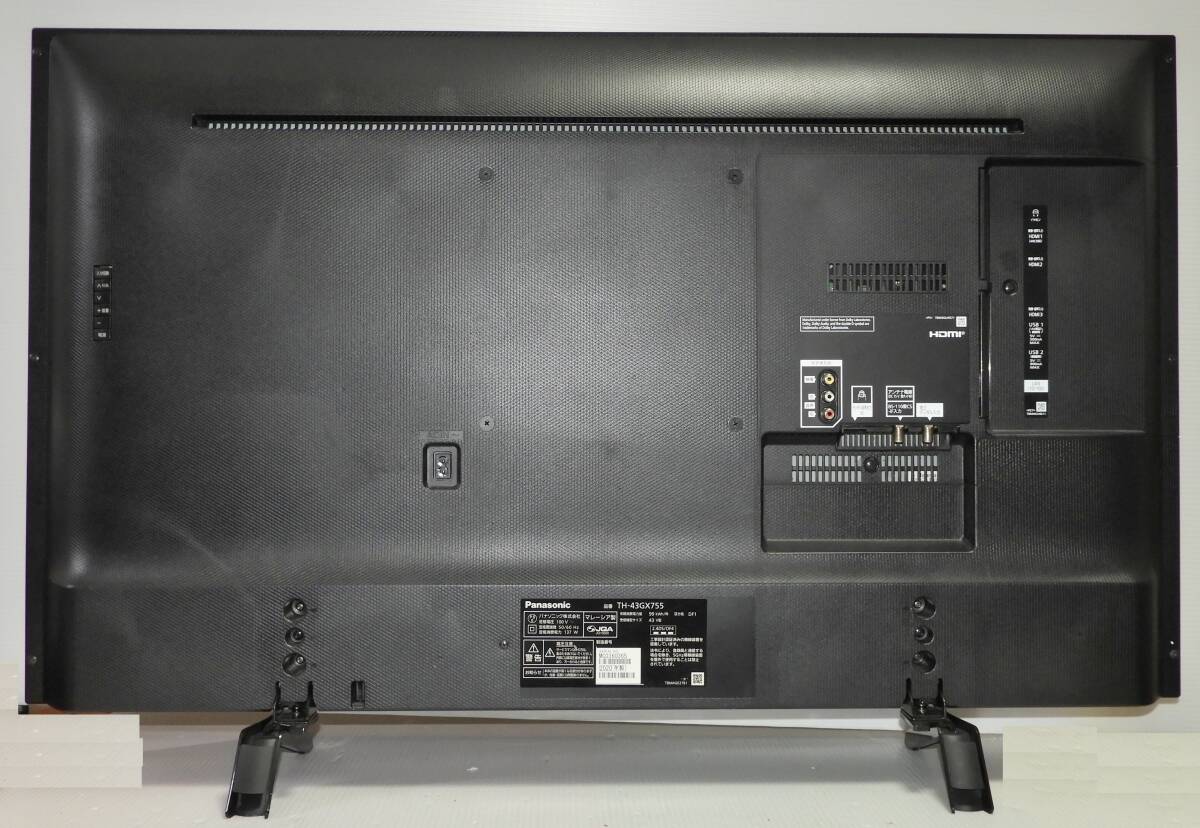 43インチ 4K パナソニック/VIERA TH-43GX755 2020年製 4K 43インチ 4K パナソニック/VIERA TH-43GX755 2020年製 4K