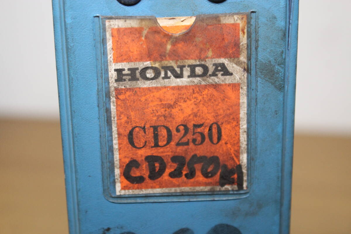  postage ¥900 HONDA Honda CD250 CD250K1 parts list Honda SF regular store for CB SL CL CD Showa Retro Dream Benly rare 