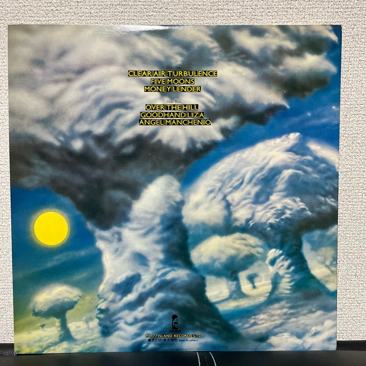 Ian gillan band イアン ギラン バンド / clear air turbulence 鋼鉄のロック魂 ILS-80825 cr798gr102404_画像2