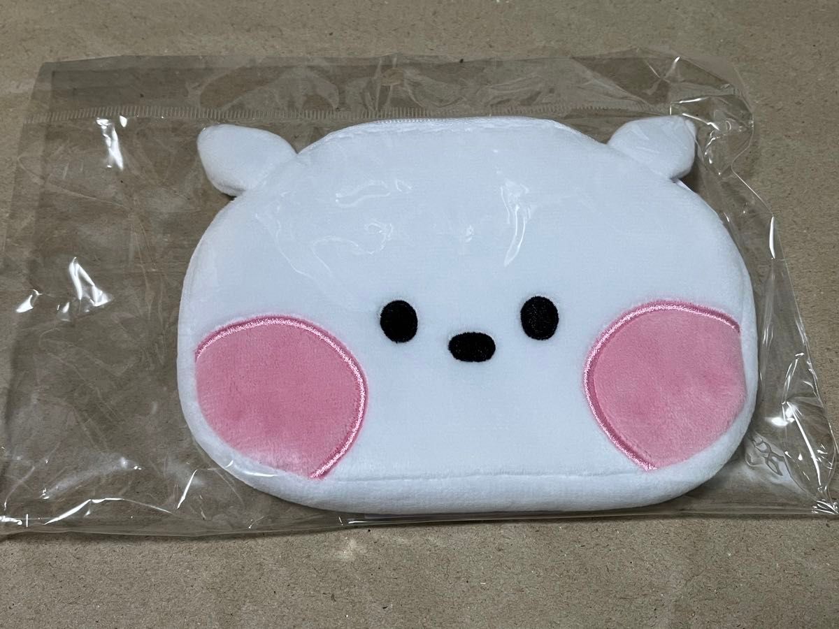 新品未開封　匿名配送　BT21 minini ティッシュマルチポーチ RJ