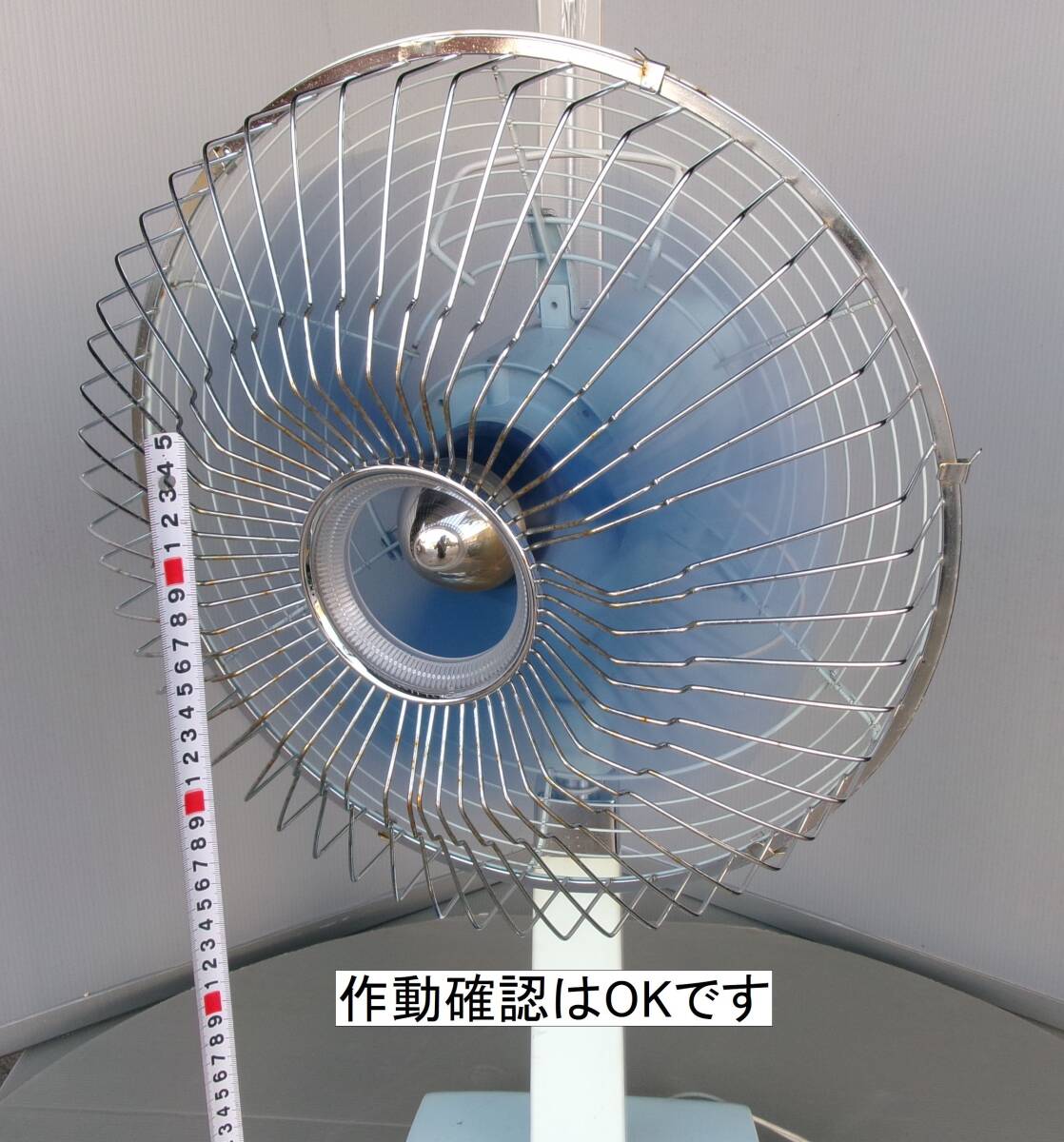 054■レトロ FUJI　SilentFan 扇風機　可動　広島■_画像6