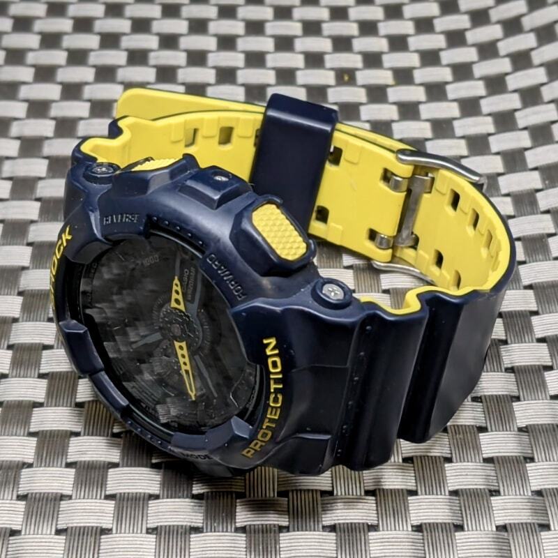 G-SHOCK GA-110LN ( Layered * neon color ) battery new goods ( postage :230 jpy ~)