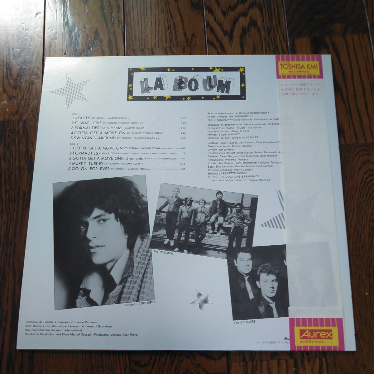 LP レコード ラブーム サウンドトラック LA BOUM 帯付_画像2
