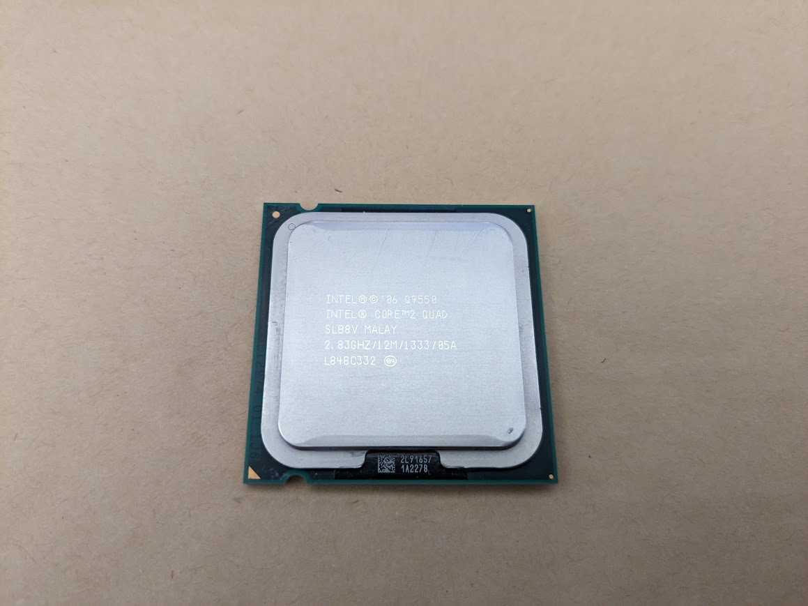 インテル CPU Intel Core 2 Quad Q9550 LGA775_画像1