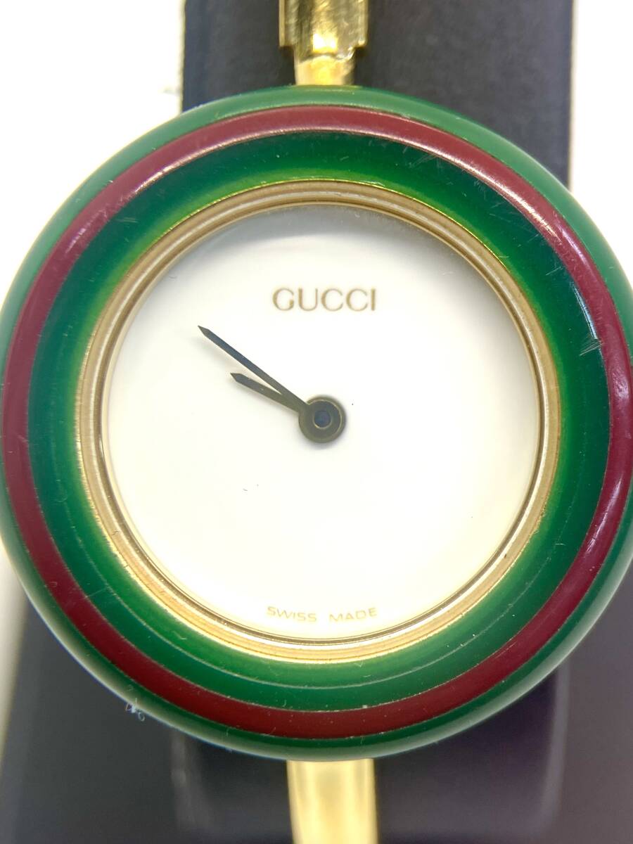 【GUCCI】グッチ チェンジベゼル 11/12.2 クォーツ レディース 腕時計　11色_画像2