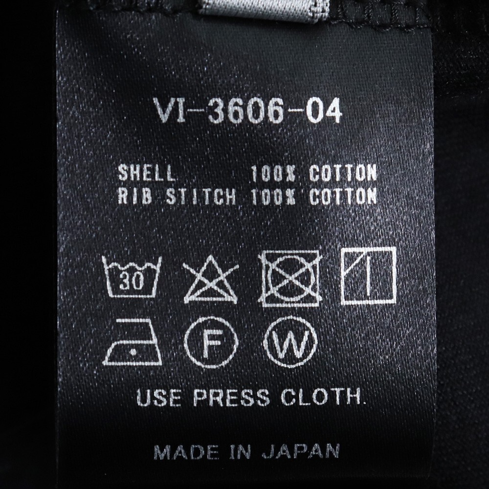 未使用 THE VIRIDI-ANNE Jersey Drawstrings Pants サイズ2 ブラック VI-3606-04 ザヴィリジアン ジャージー ドローストリングス パンツ_画像7