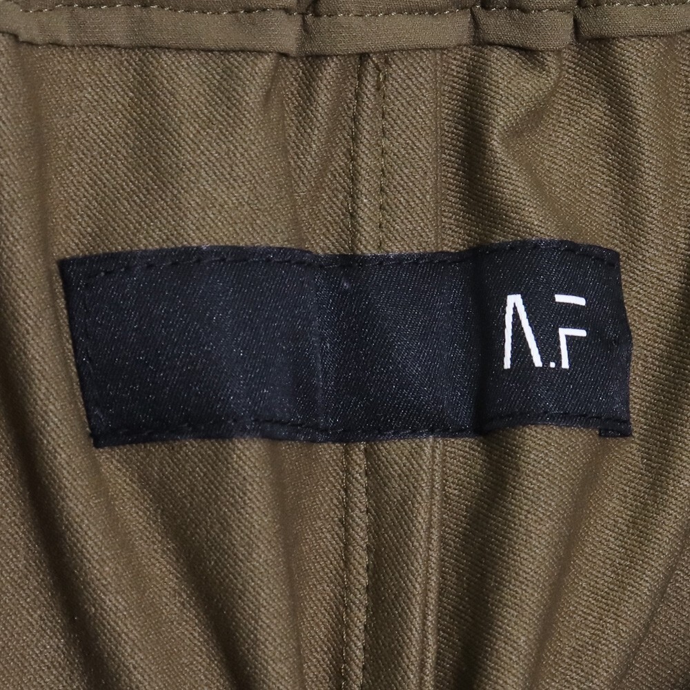 未使用 A.F ARTEFACT Stretch Nylon Pocket Shorts サイズ2 オリーブ ag-7057 エーエフアーティファクト ナイロンポケットショーツ_画像3