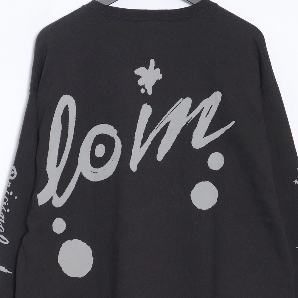 TENDERLOIN LONG SLEEVE TEE 2D XLサイズ ブラック テンダーロイン ロングスリーブTシャツ ブランドロゴ プリント ロンTの画像4