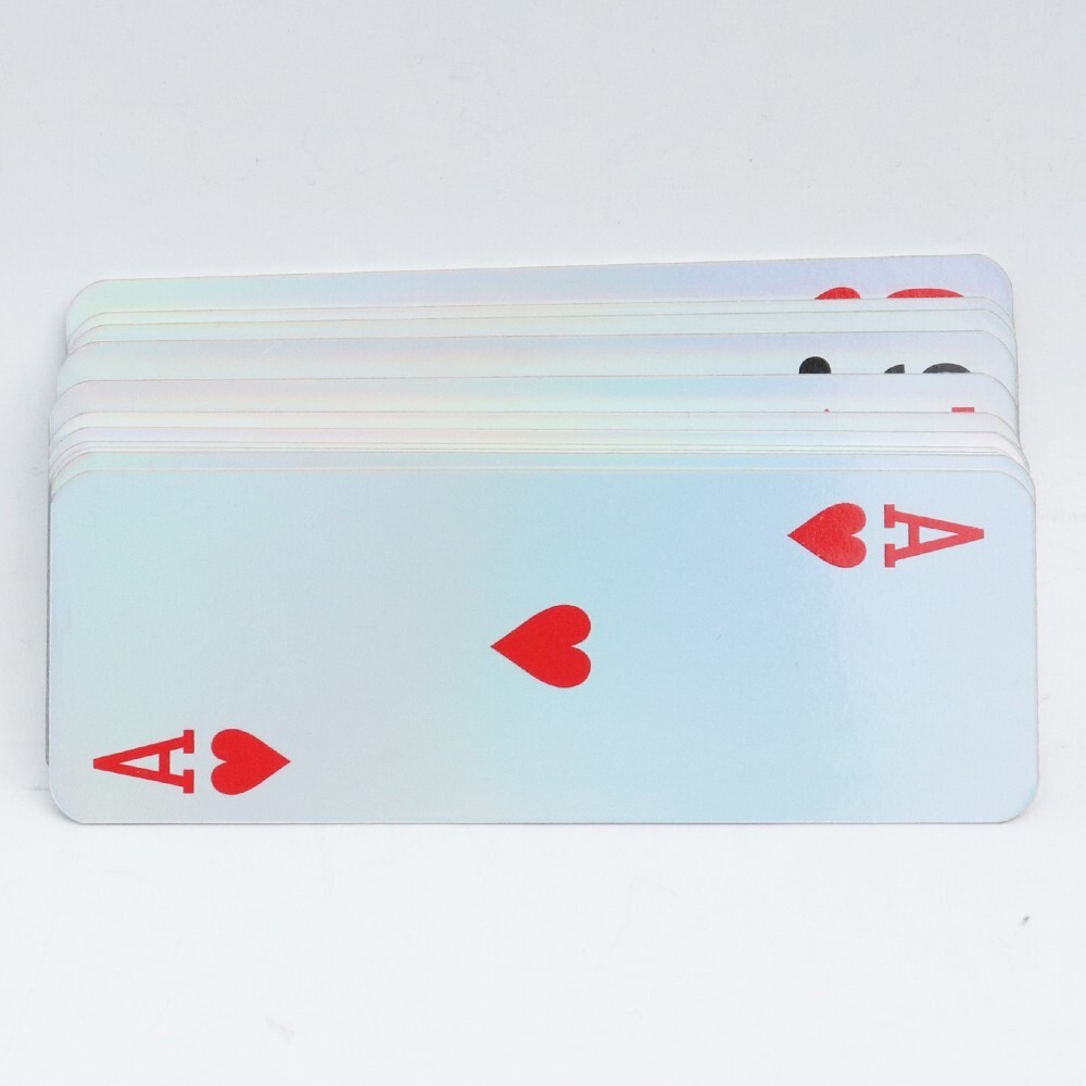 SUPREME Bicycle Holographic Slice Cards レッド シュプリーム コラボ トランプ バイシクル ホログラフィー スライス カーヅ_画像2