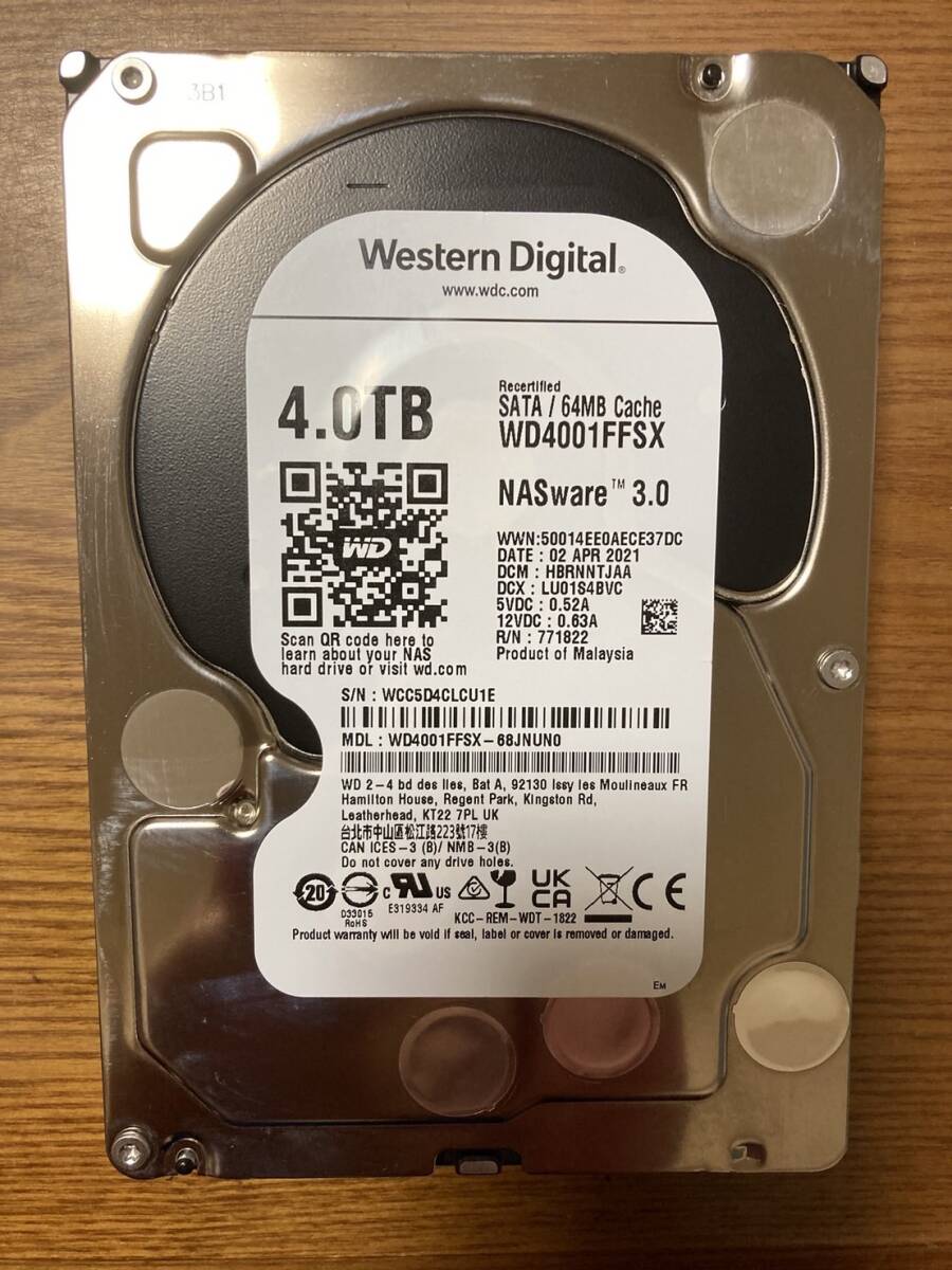 20台セット(動作保証/使用0時間/フォーマット済)HDD 3 5インチ 20台セット(動作保証/使用0時間/フォーマット済)HDD 3 5インチ