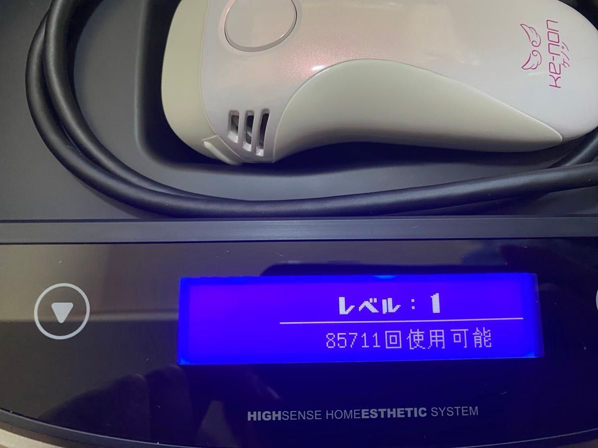 ケノン 脱毛器 バージョン8.6 ストロングカートリッジ付 