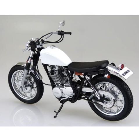 ザバイク No.56 1/12 ヤマハ 1JR SR400S リミテッドエディション 95 カスタムパーツ付き プラモデル [アオシマ]【未使用】の画像2