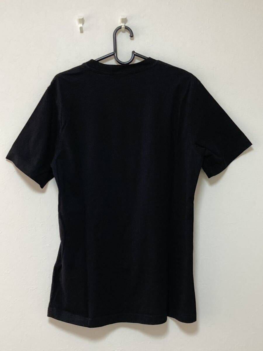 DIESEL 転写プリント レギュラーフィット メンズ半袖Tシャツ Sサイズ T-JUST-E43 ブラック 175/92A【未使用品】の画像4