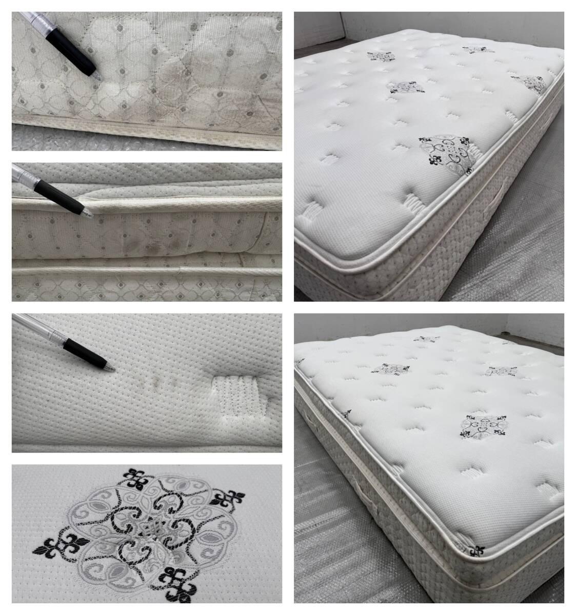 T5115* exhibition ultimate beautiful goods *si- Lee *CROWN JEWEL*Gahnite* top class * wide double mattress 