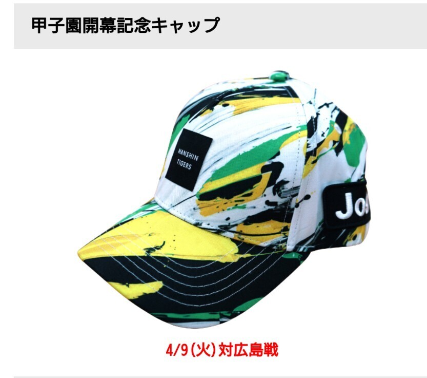 阪神タイガース　入場者限定キャップ_画像1