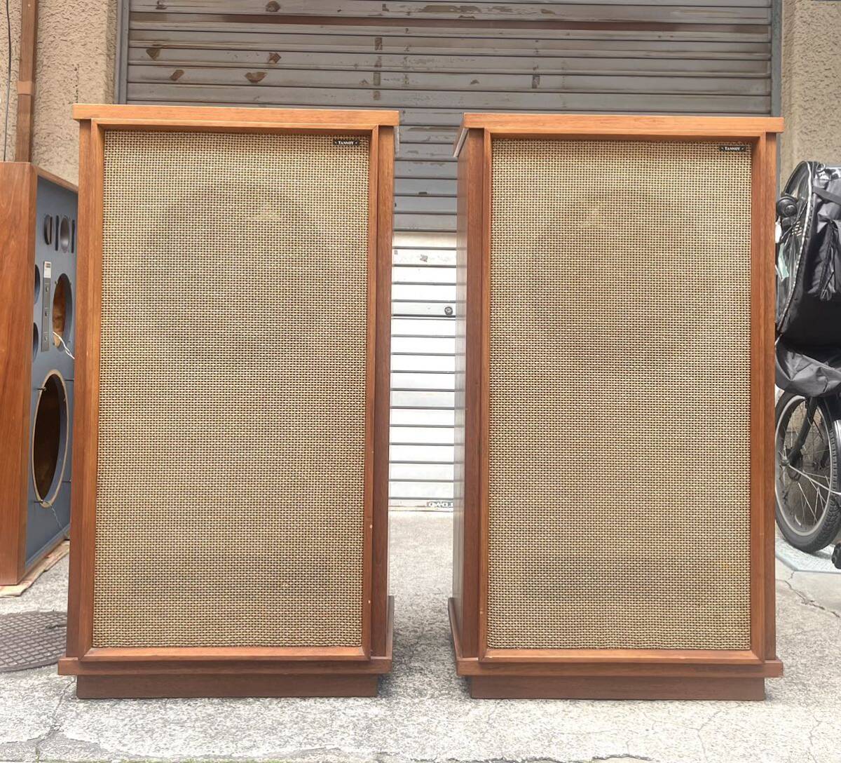 TANNOY Rectangular York/Monitor GOLD LSU/HF/15/8 スピーカーのエンクロージャーペア。_画像9