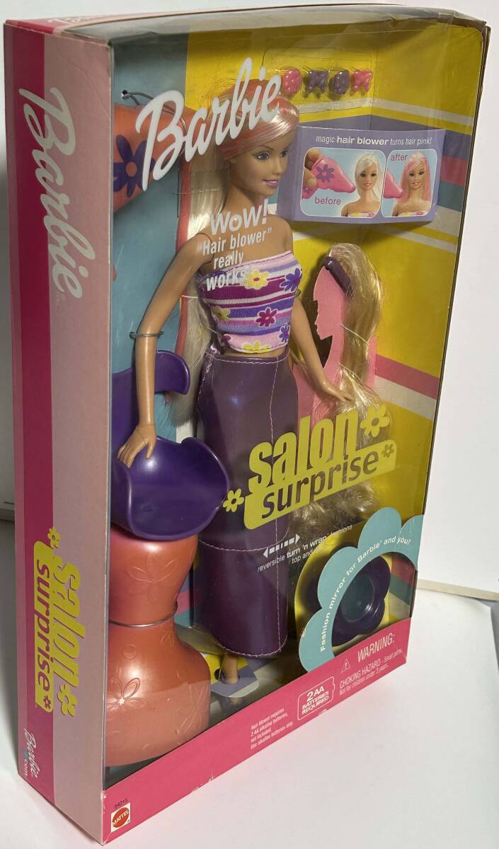 未開封 未使用 Barbie salon surprise サロン・サプライズ バービー_画像4