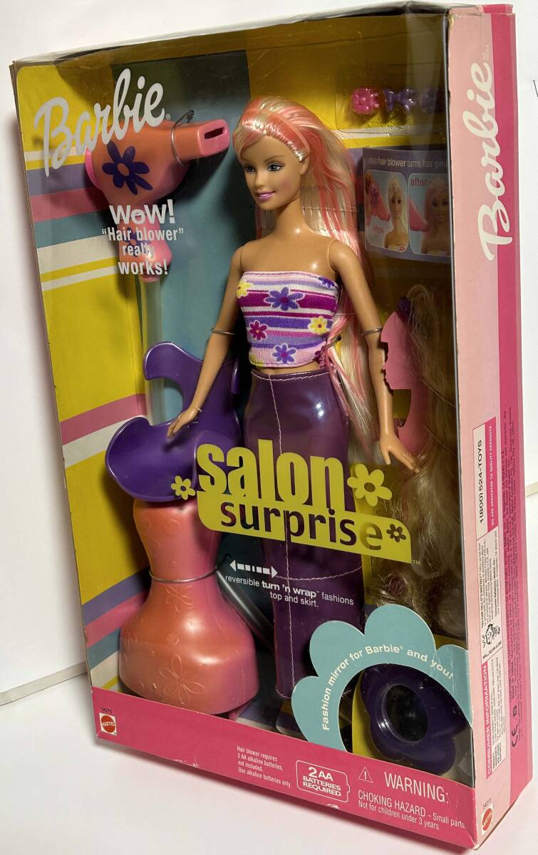 未開封 未使用 Barbie salon surprise サロン・サプライズ バービーの画像5