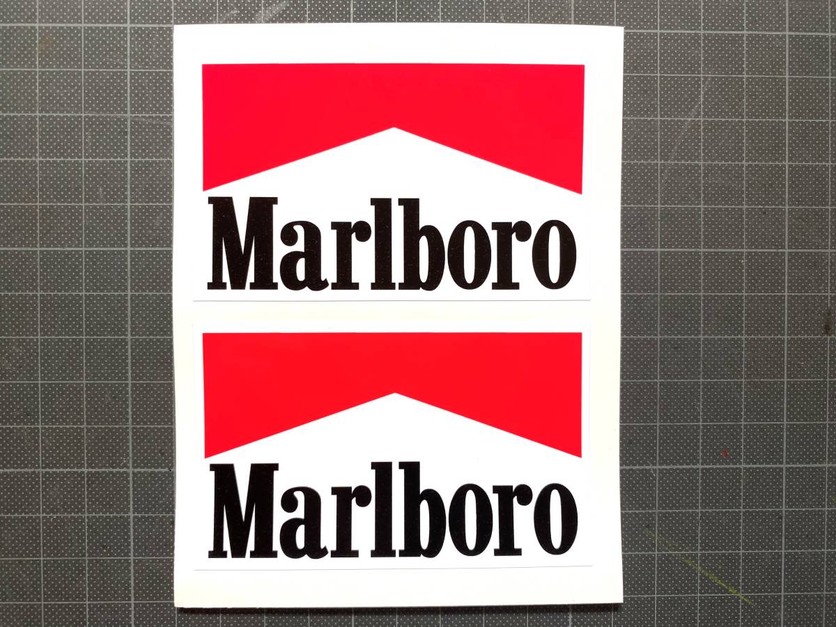 マルボロ Marlboro ステッカー2枚の画像1